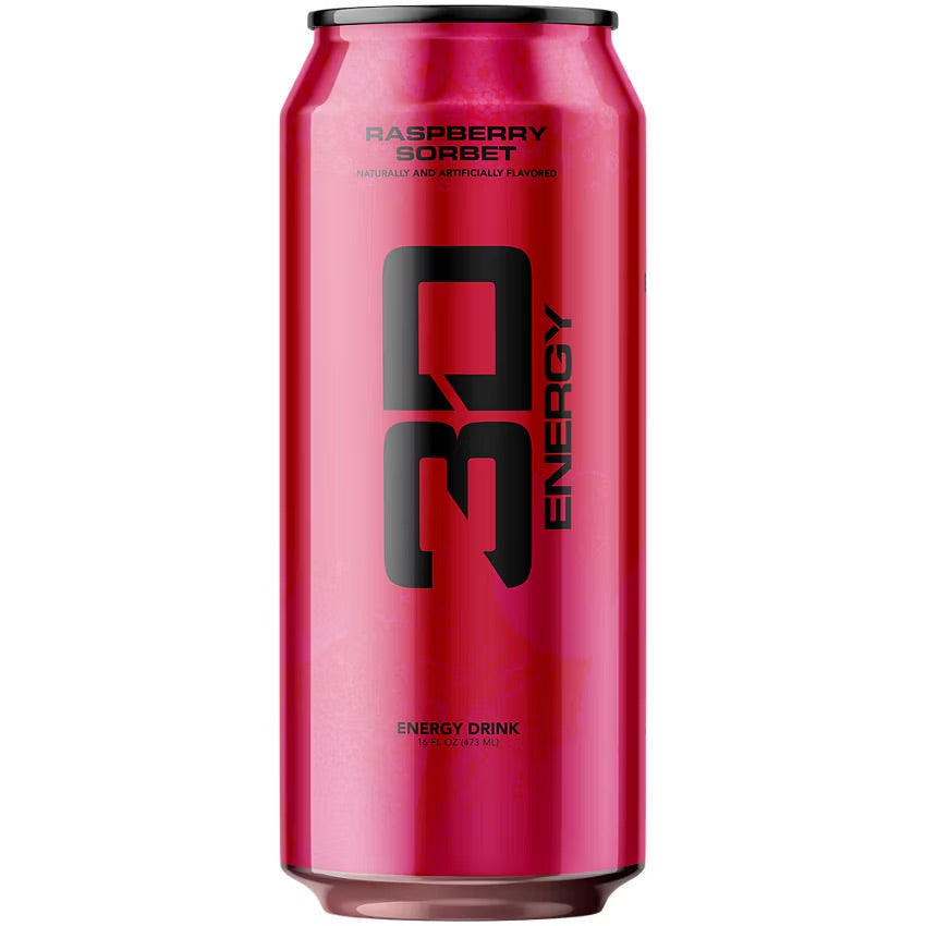 3D Energy Drink-Single (16 fl oz / 473 mL)-Raspberry Sorbet-N101 Nutrition