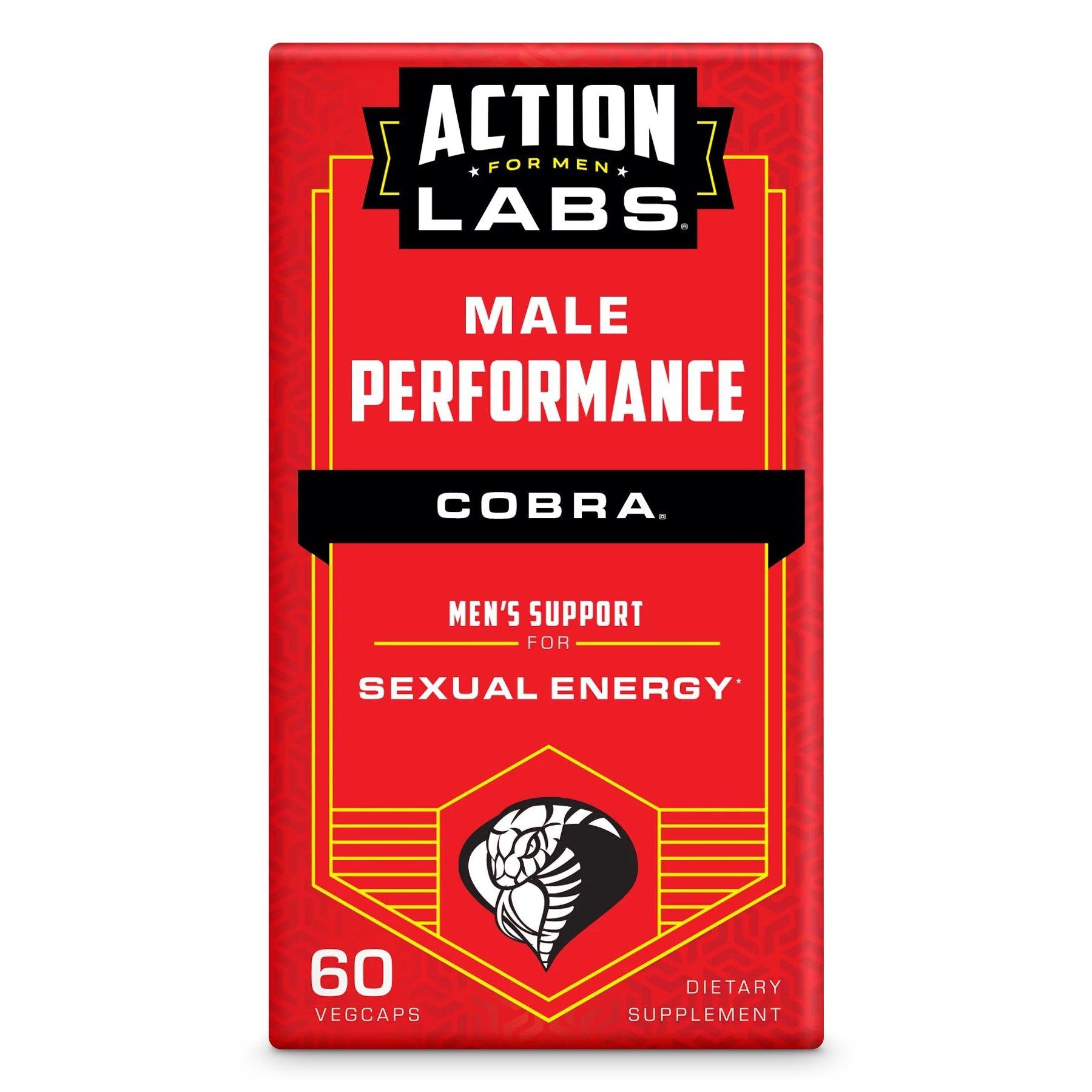 Action Labs For Men COBRA Sexual Energy-60 vegcaps-N101 Nutrition