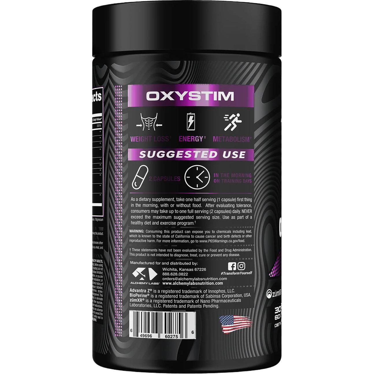 Alchemy Labs Oxystim-N101 Nutrition