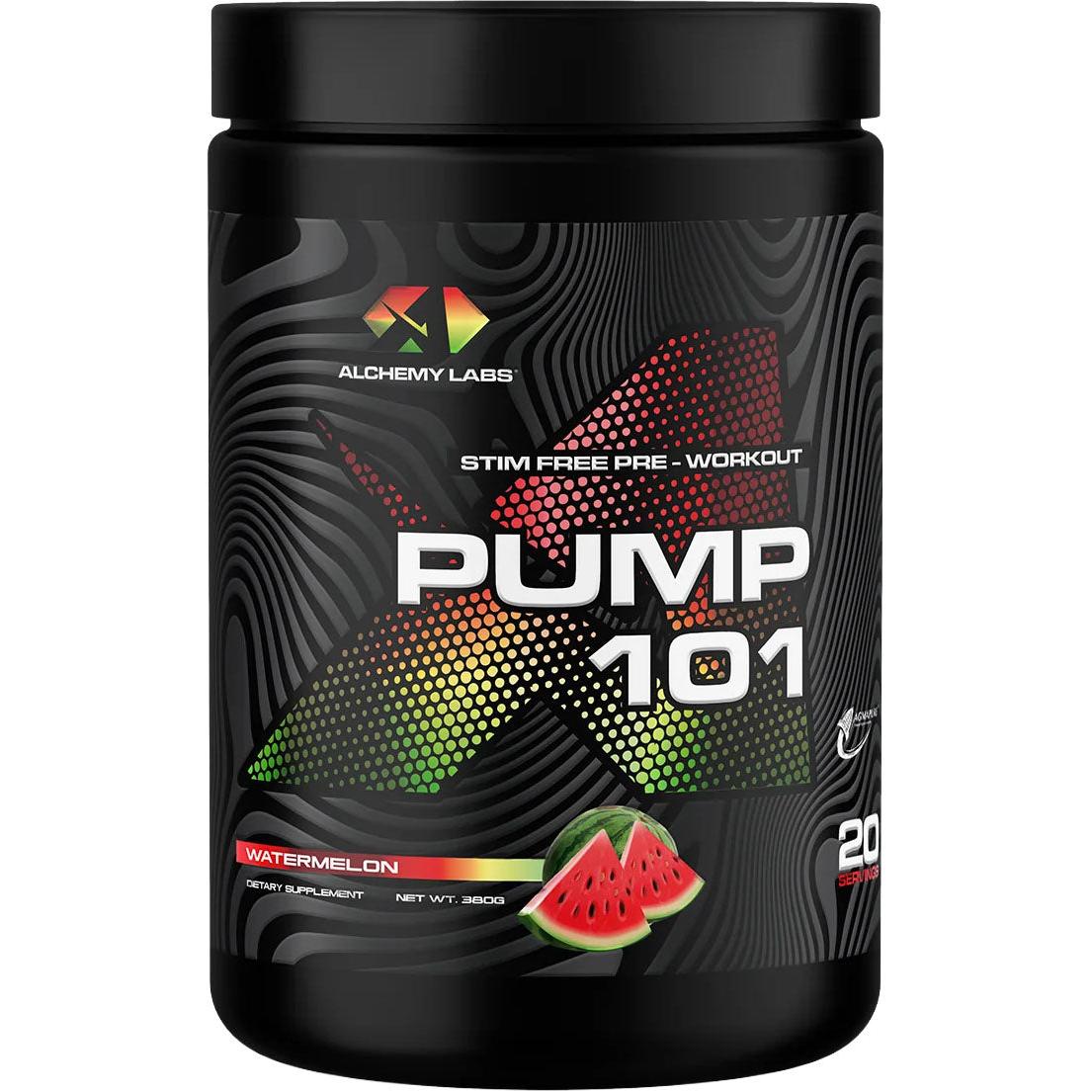 Alchemy Labs PUMP 101-20 servings-Watermelon-N101 Nutrition