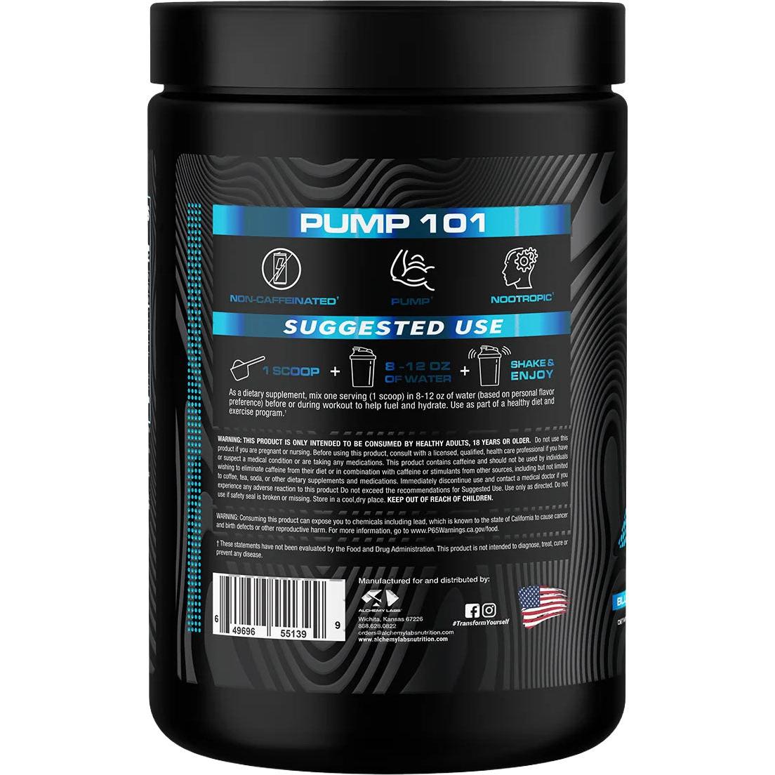 Alchemy Labs PUMP 101-N101 Nutrition