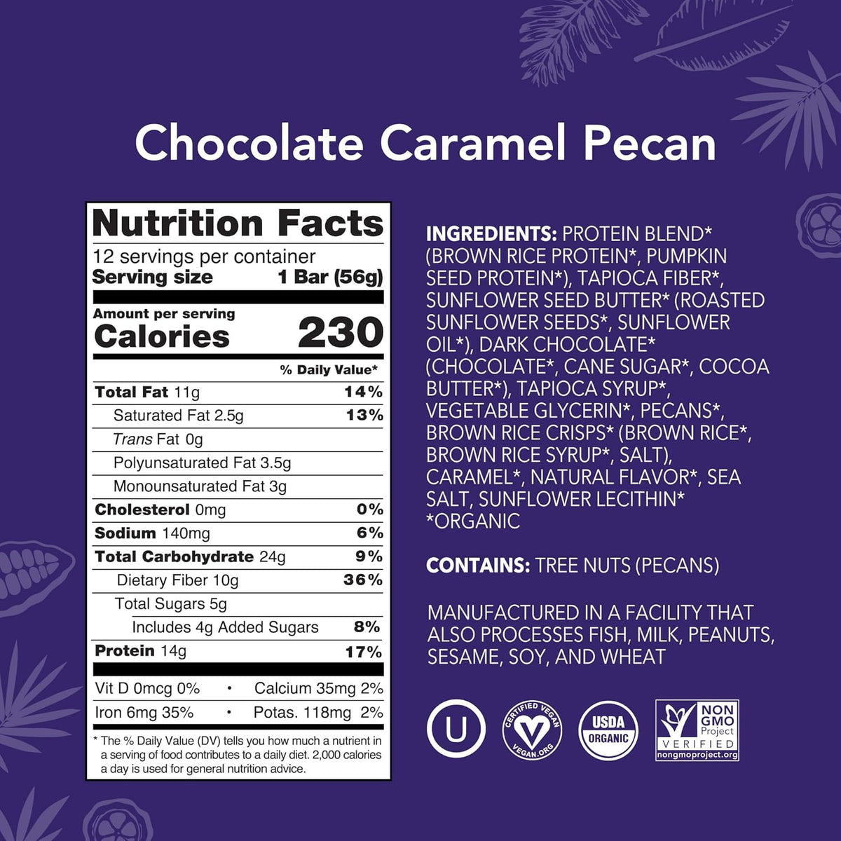 ALOHA Organic Plant-Based Protein Bars-N101 Nutrition