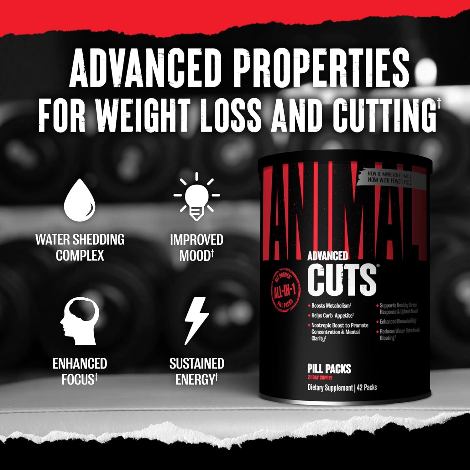 Animal Advanced Cuts-N101 Nutrition
