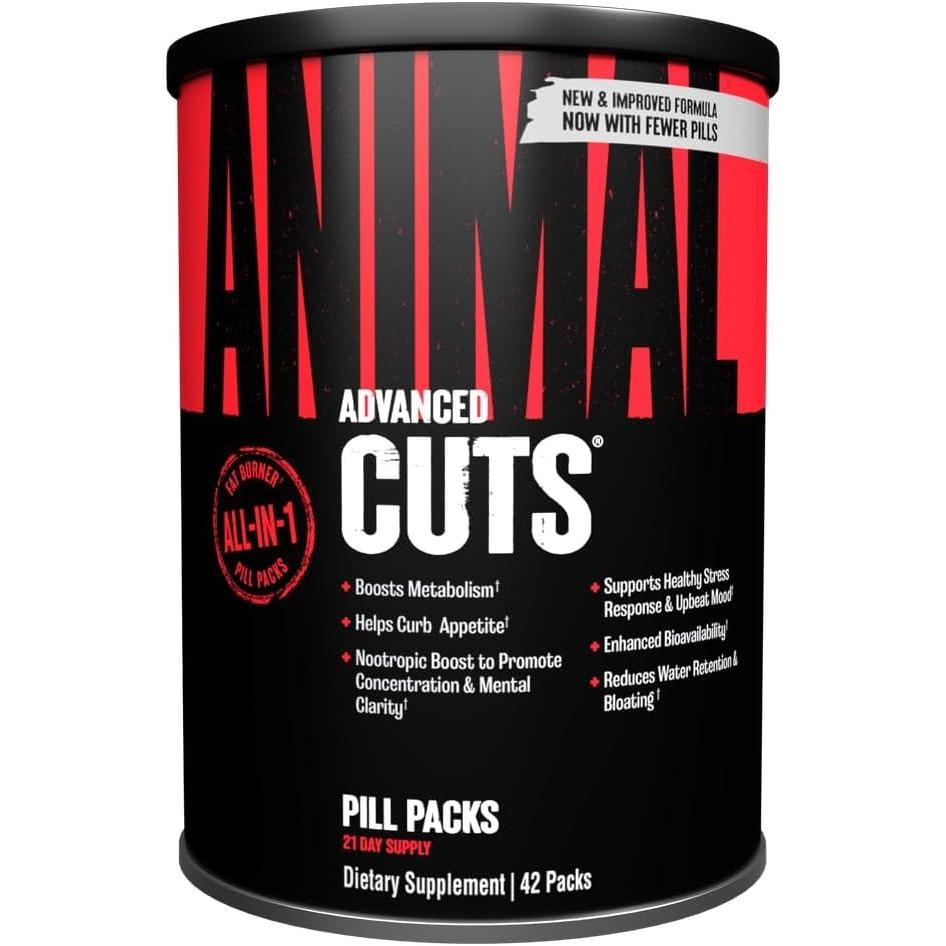Animal Advanced Cuts-42 packs-N101 Nutrition