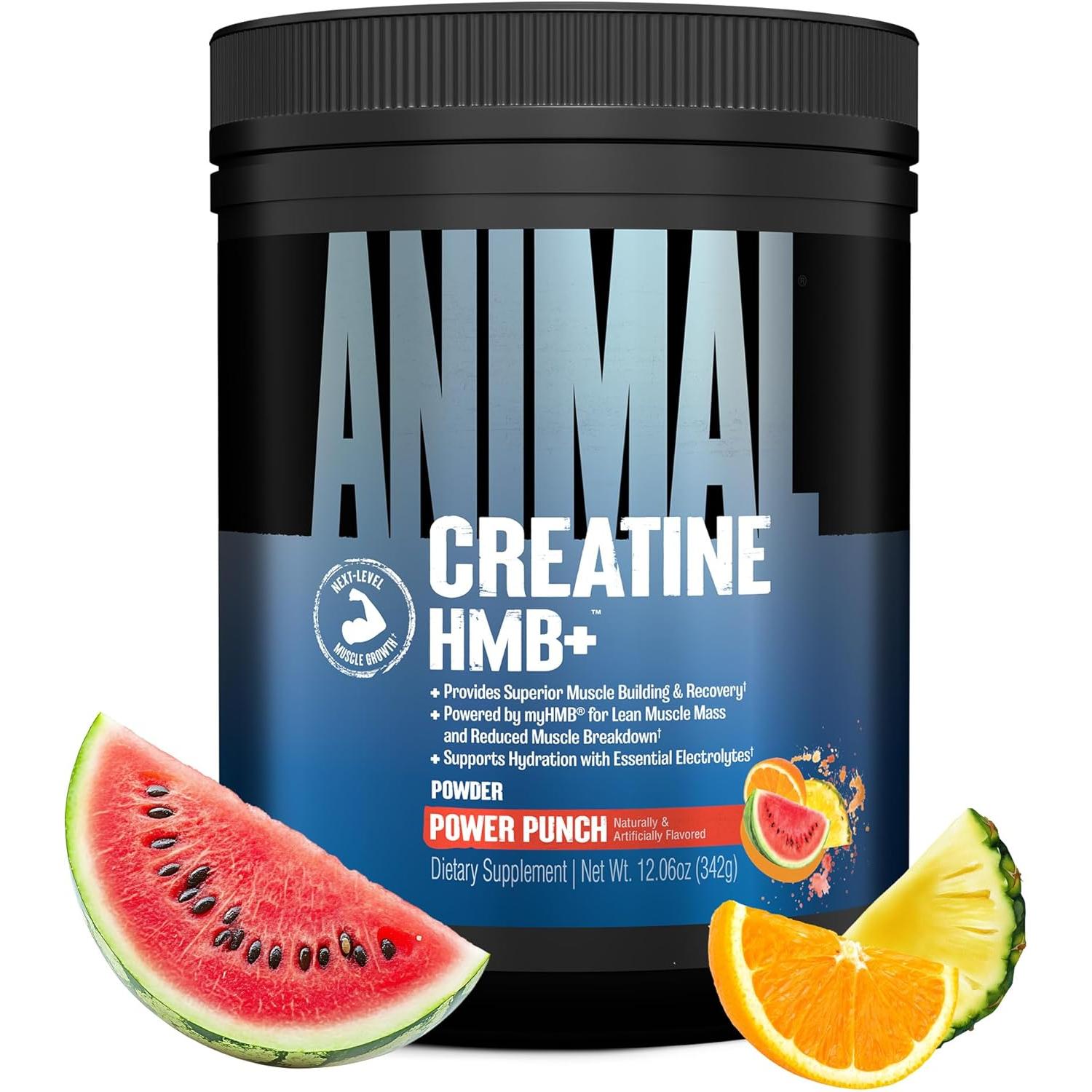 Animal Creatine HMB+-30 servings-Power Punch-N101 Nutrition