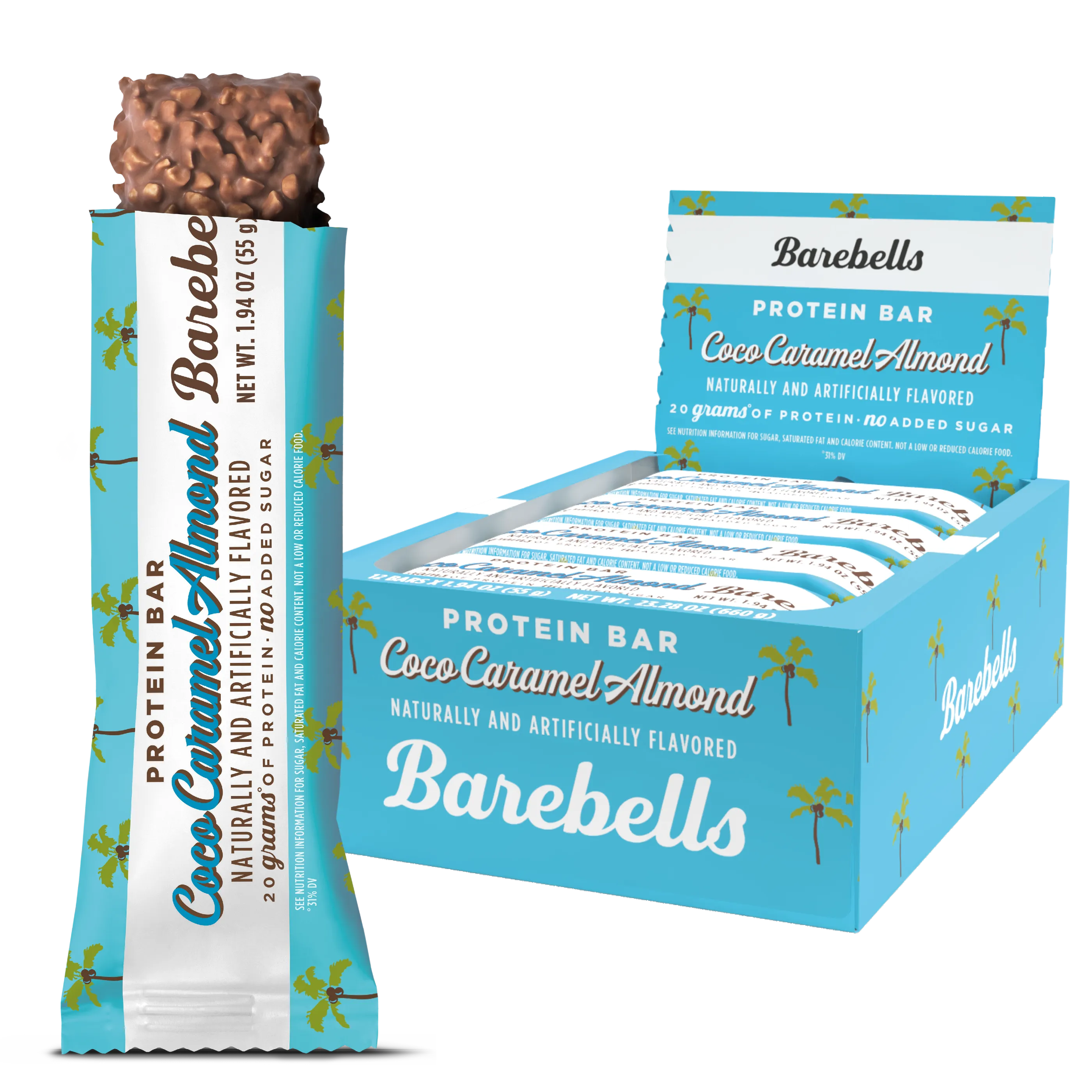 Barebells Protein Bars-Box (12 bars)-Coco Caramel Almond-N101 Nutrition
