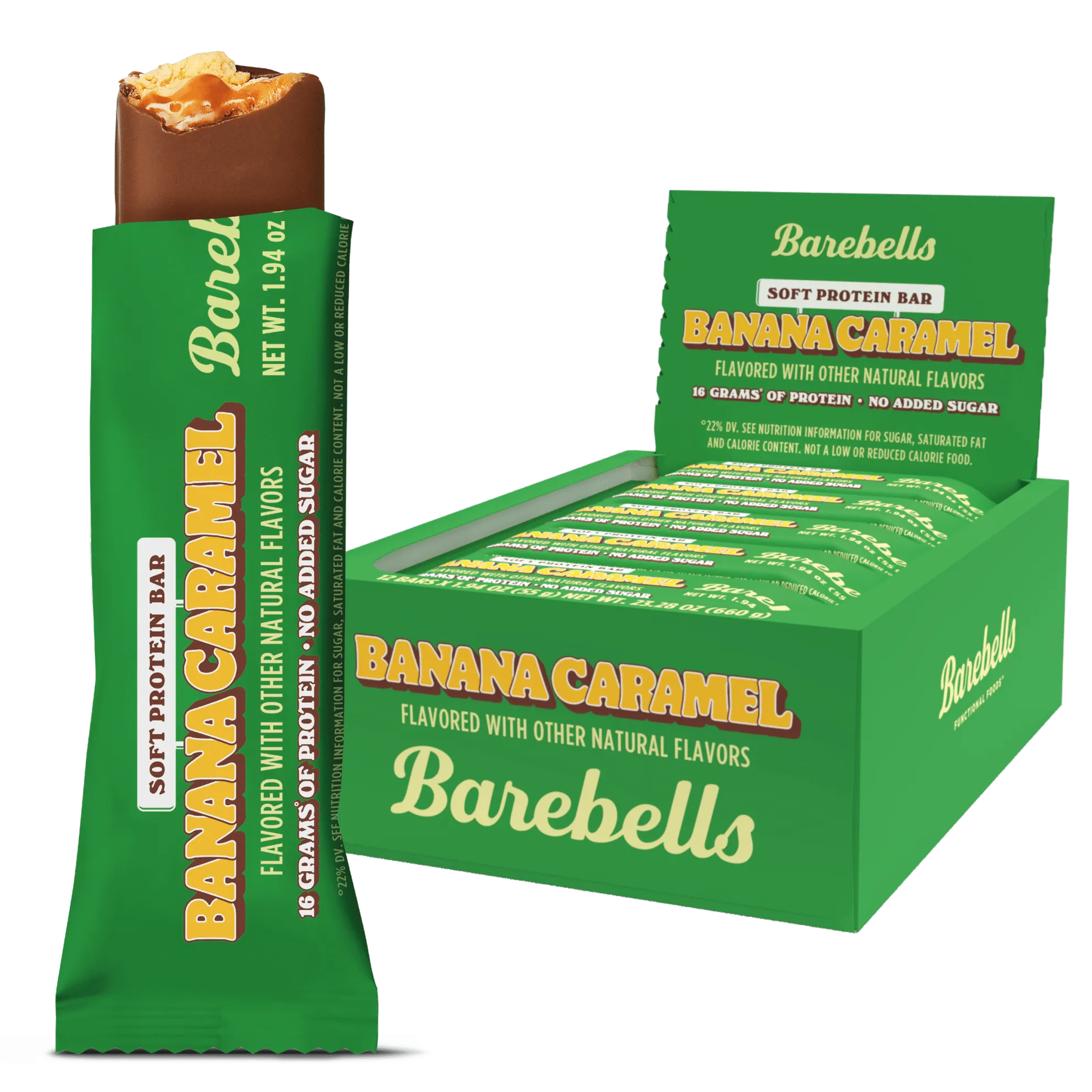 Barebells Soft Protein Bars-Box (12 bars)-Banana Caramel-N101 Nutrition