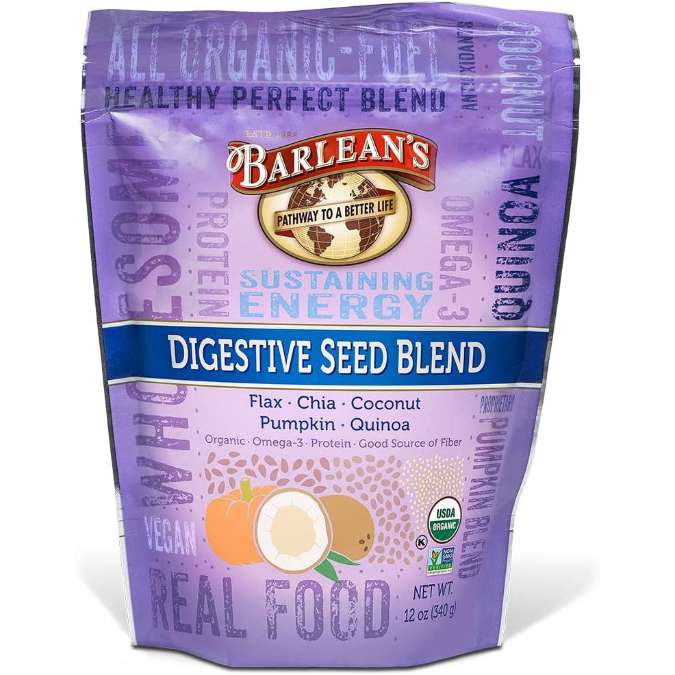 Barlean's Digestive Seed Blend-12 oz (340 g)-N101 Nutrition