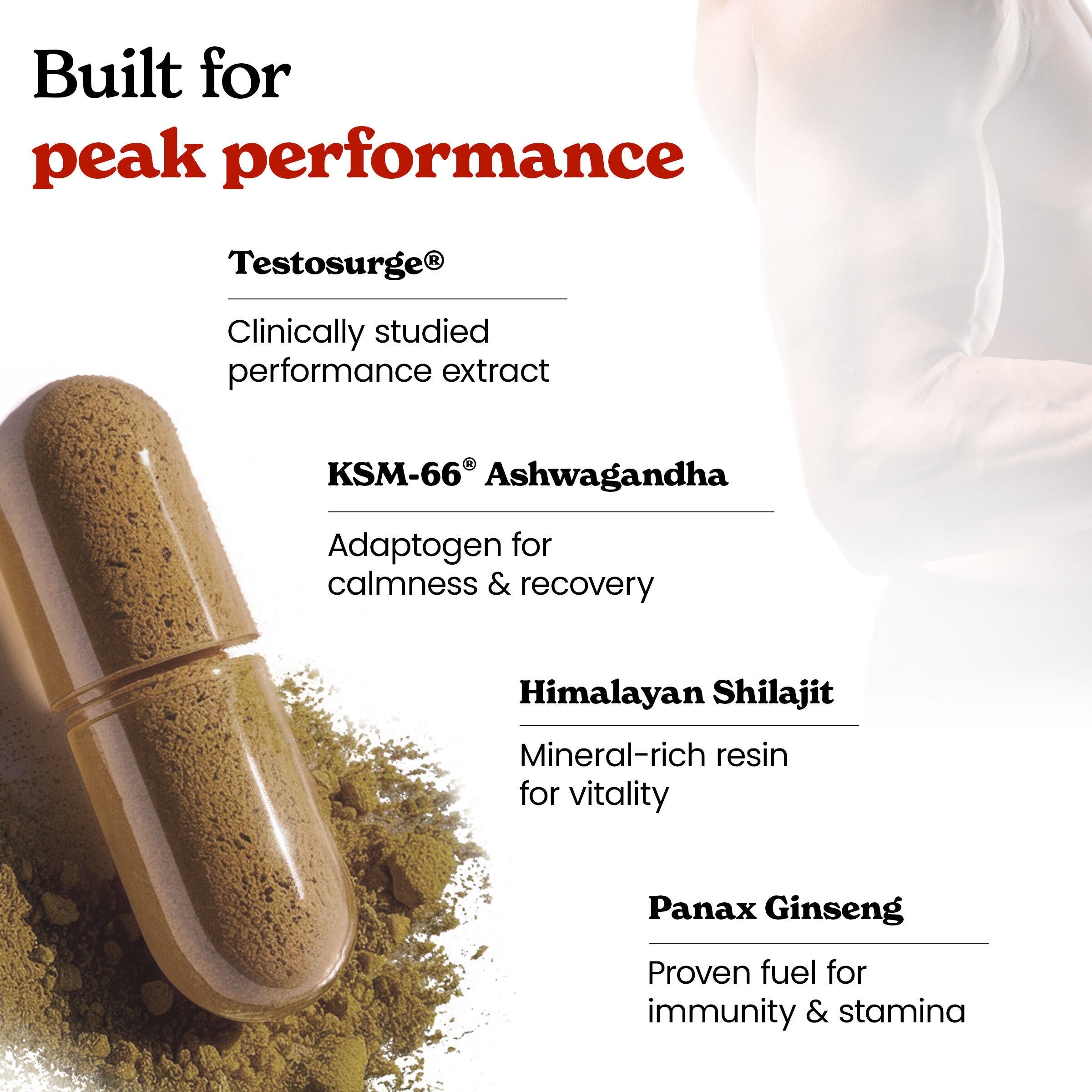 BetterAlt Testo PRO-N101 Nutrition