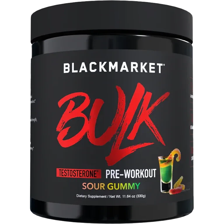 BlackMarket BULK-30 servings-Sour Gummy-N101 Nutrition
