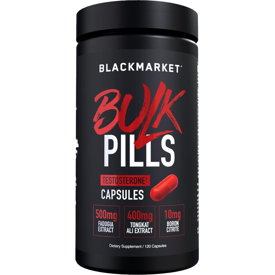 BlackMarket BULK Pills-120 capsules-N101 Nutrition