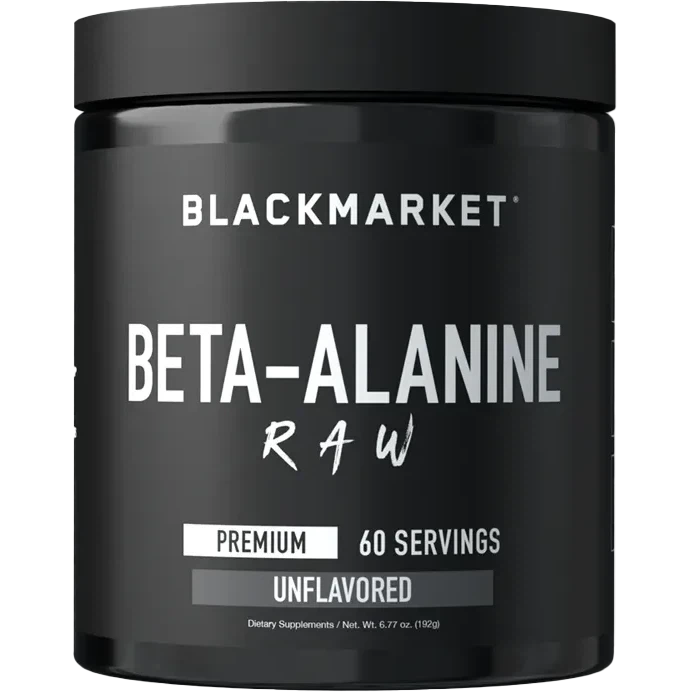 BlackMarket RAW Beta-Alanine-60 servings (192 g)-N101 Nutrition