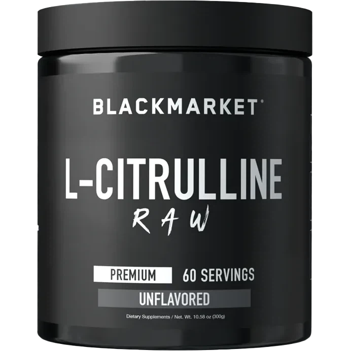 BlackMarket RAW L-Citrulline-60 servings (300 g)-N101 Nutrition
