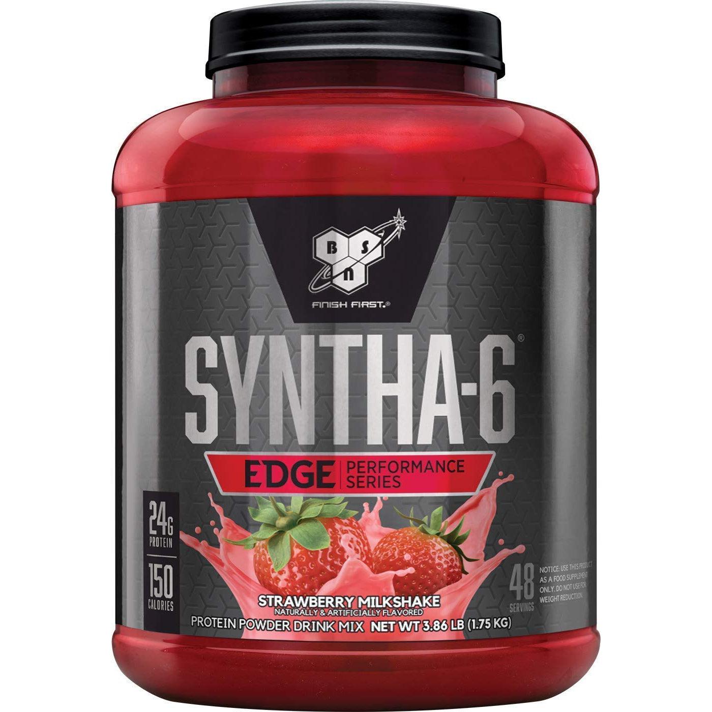 BSN Syntha-6 EDGE-48 servings-Strawberry Milkshake-N101 Nutrition