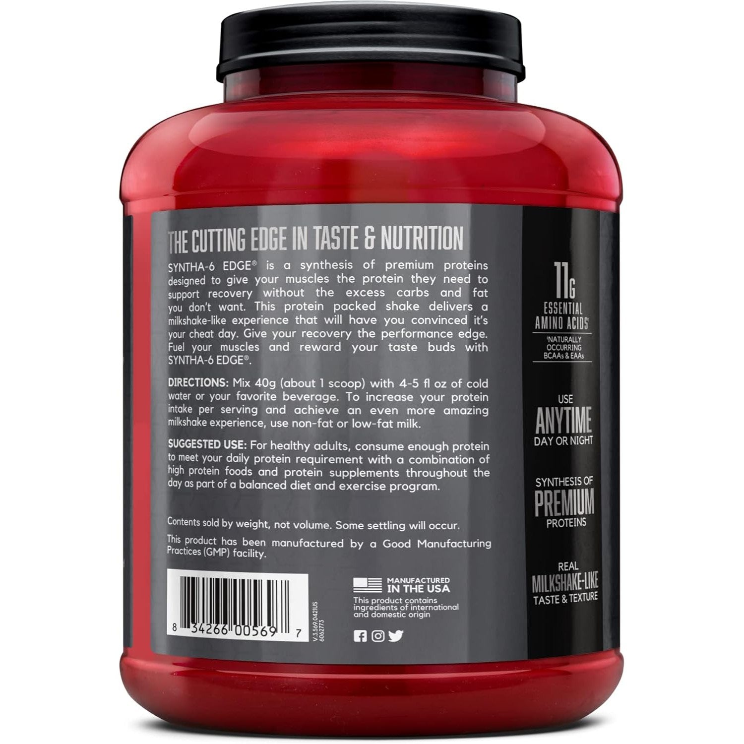 BSN Syntha-6 EDGE-N101 Nutrition