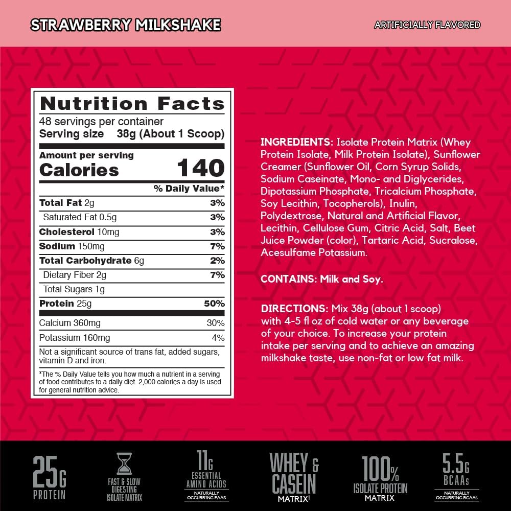 BSN Syntha-6 Isolate-N101 Nutrition