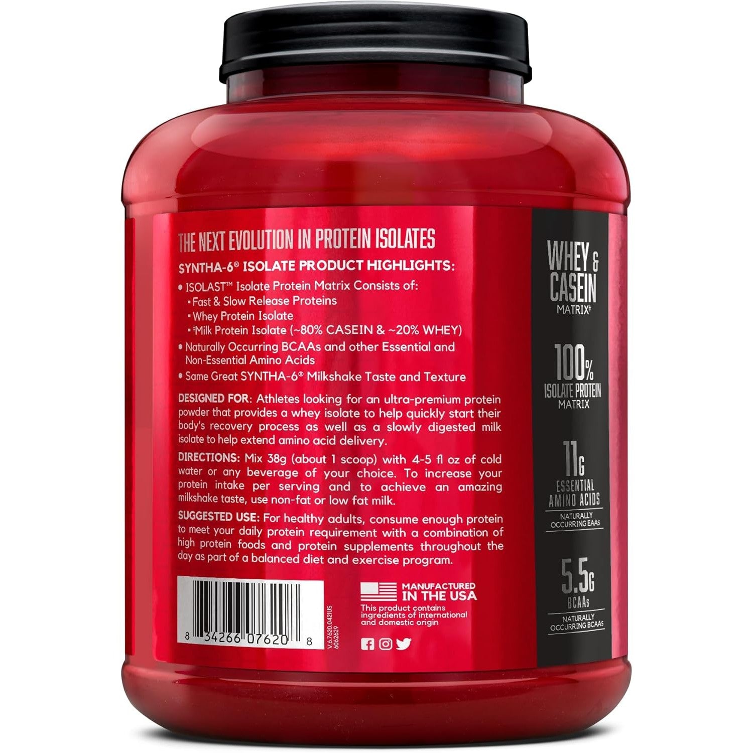 BSN Syntha-6 Isolate-N101 Nutrition