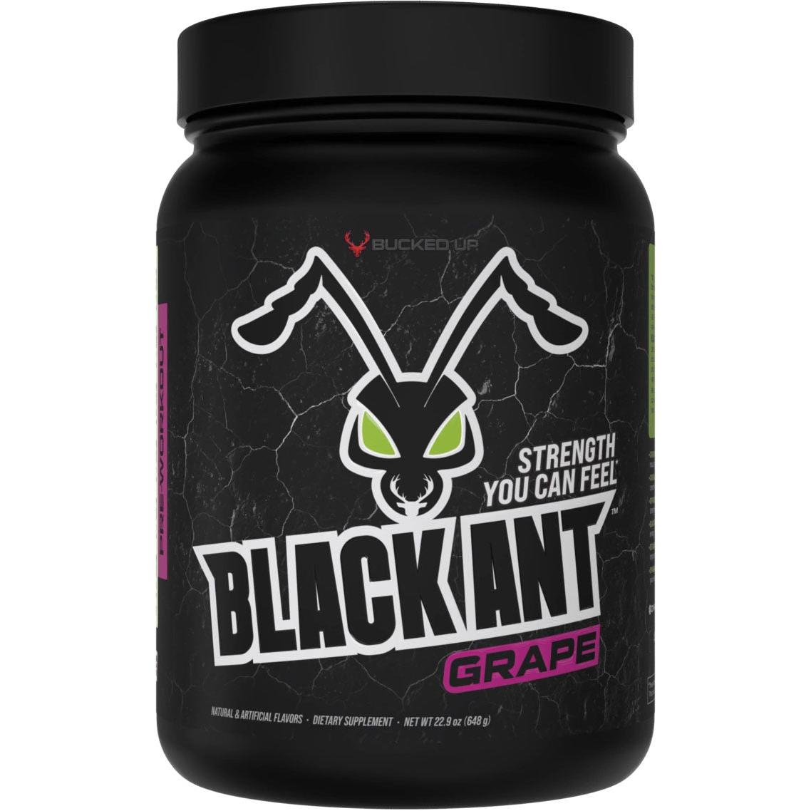 Bucked Up Black Ant-40/20 servings-Grape-N101 Nutrition