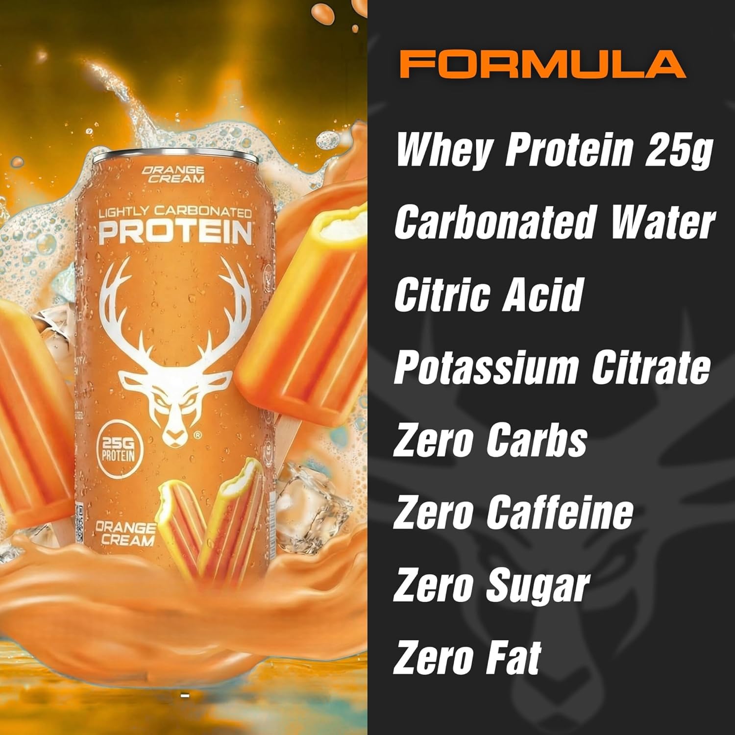 Bucked Up Lightly Carbonated Protein RTD-N101 Nutrition