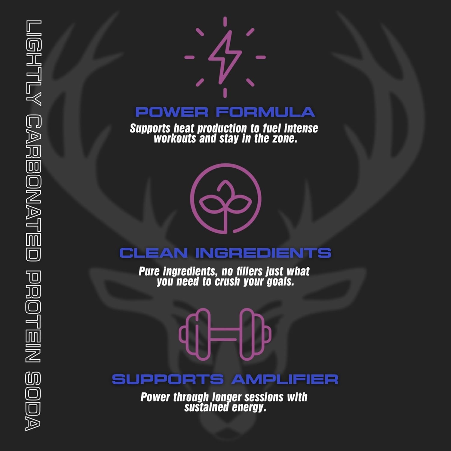 Bucked Up Lightly Carbonated Protein RTD-N101 Nutrition