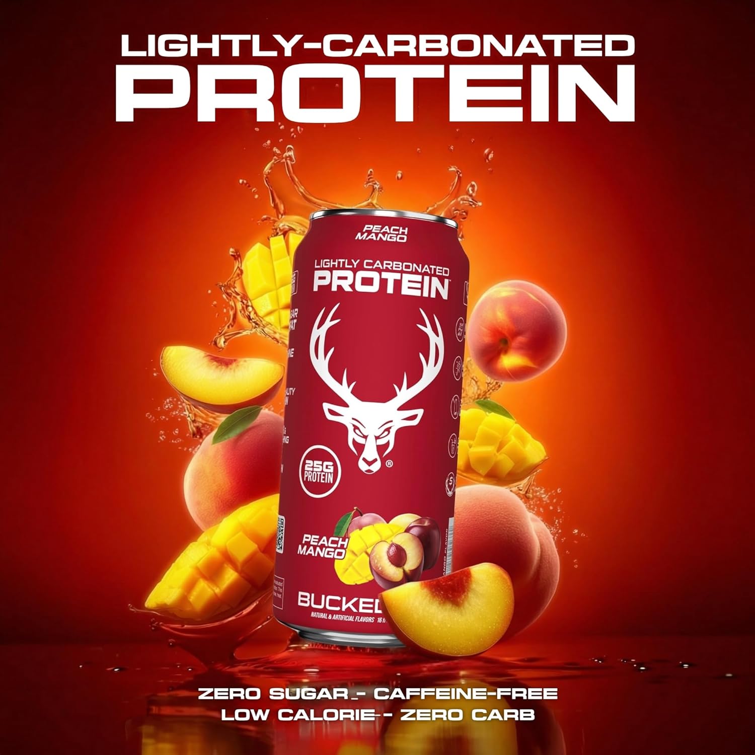 Bucked Up Lightly Carbonated Protein RTD-N101 Nutrition