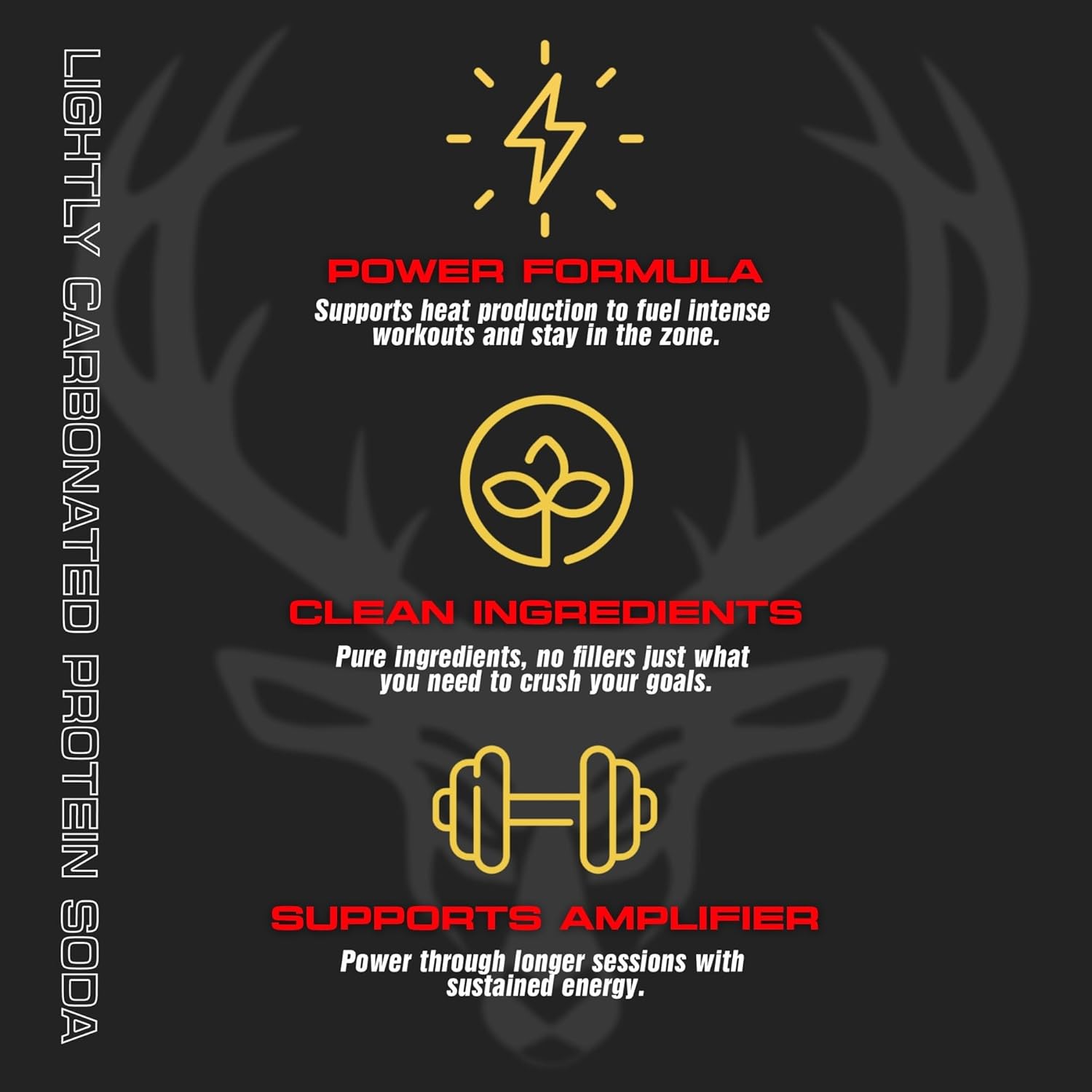 Bucked Up Lightly Carbonated Protein RTD-N101 Nutrition