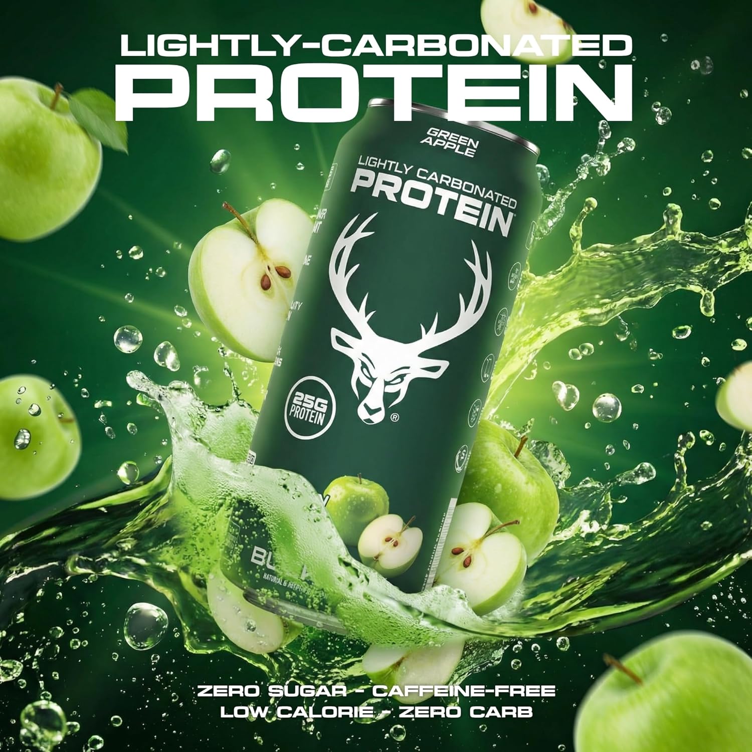 Bucked Up Lightly Carbonated Protein RTD-N101 Nutrition
