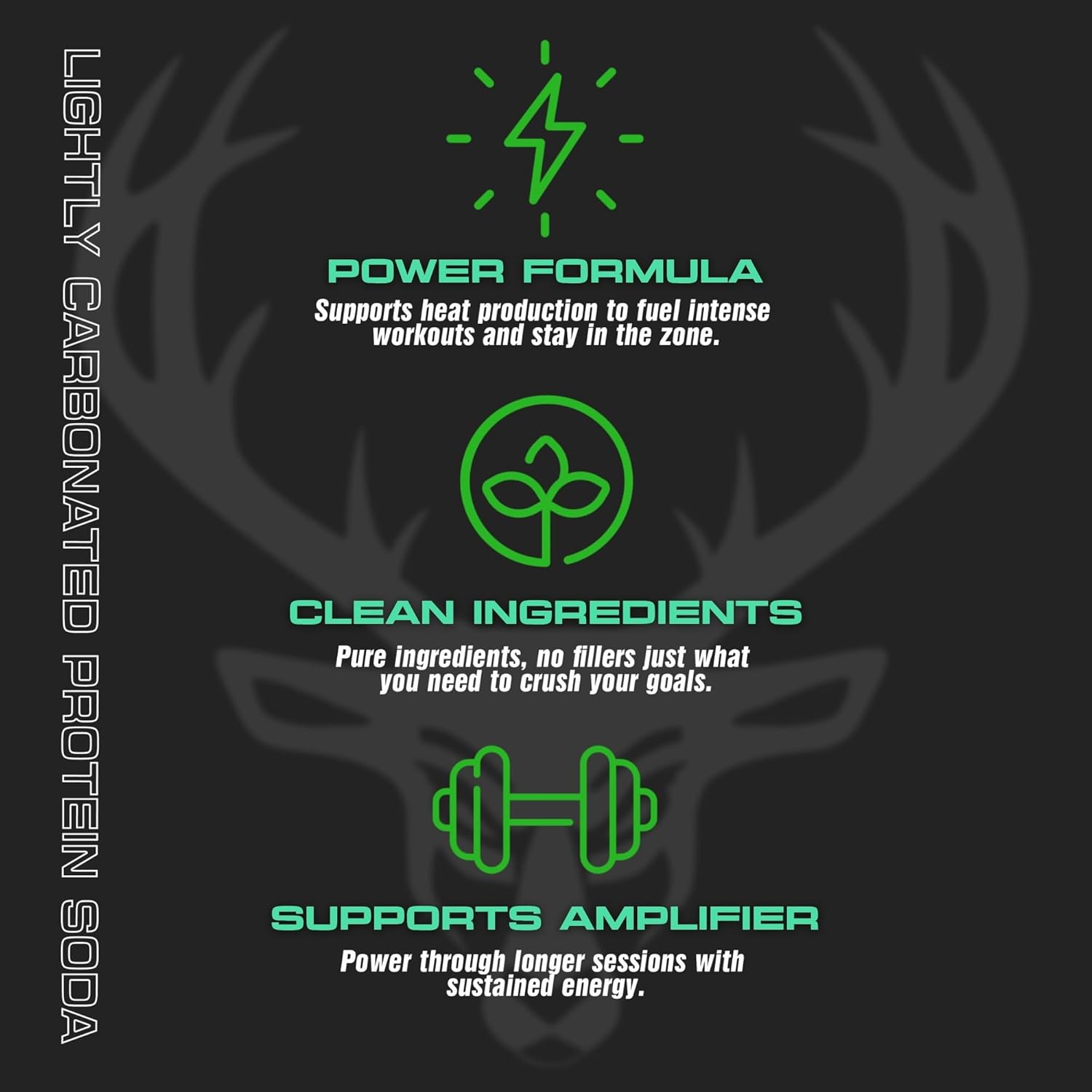 Bucked Up Lightly Carbonated Protein RTD-N101 Nutrition