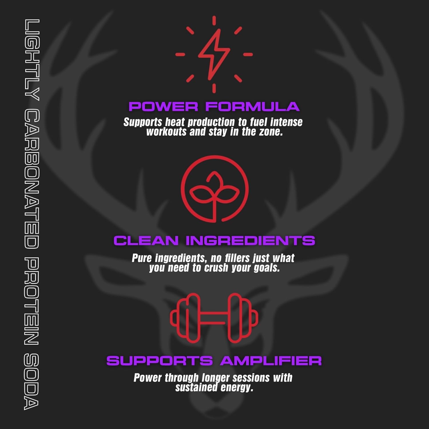 Bucked Up Lightly Carbonated Protein RTD-N101 Nutrition
