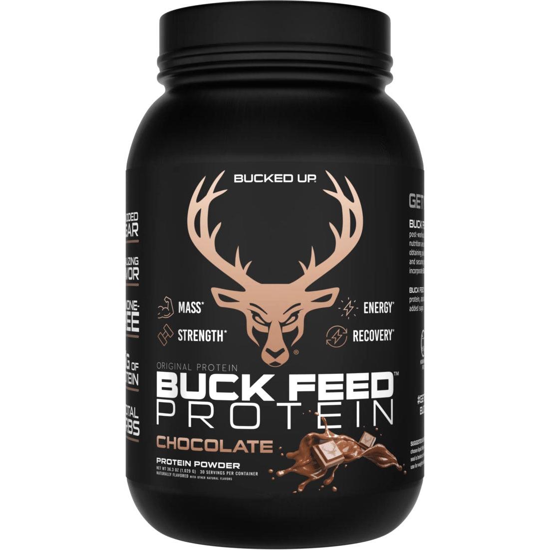 Bucked Up Original Buck Feed Protein-30 servings-Chocolate-N101 Nutrition