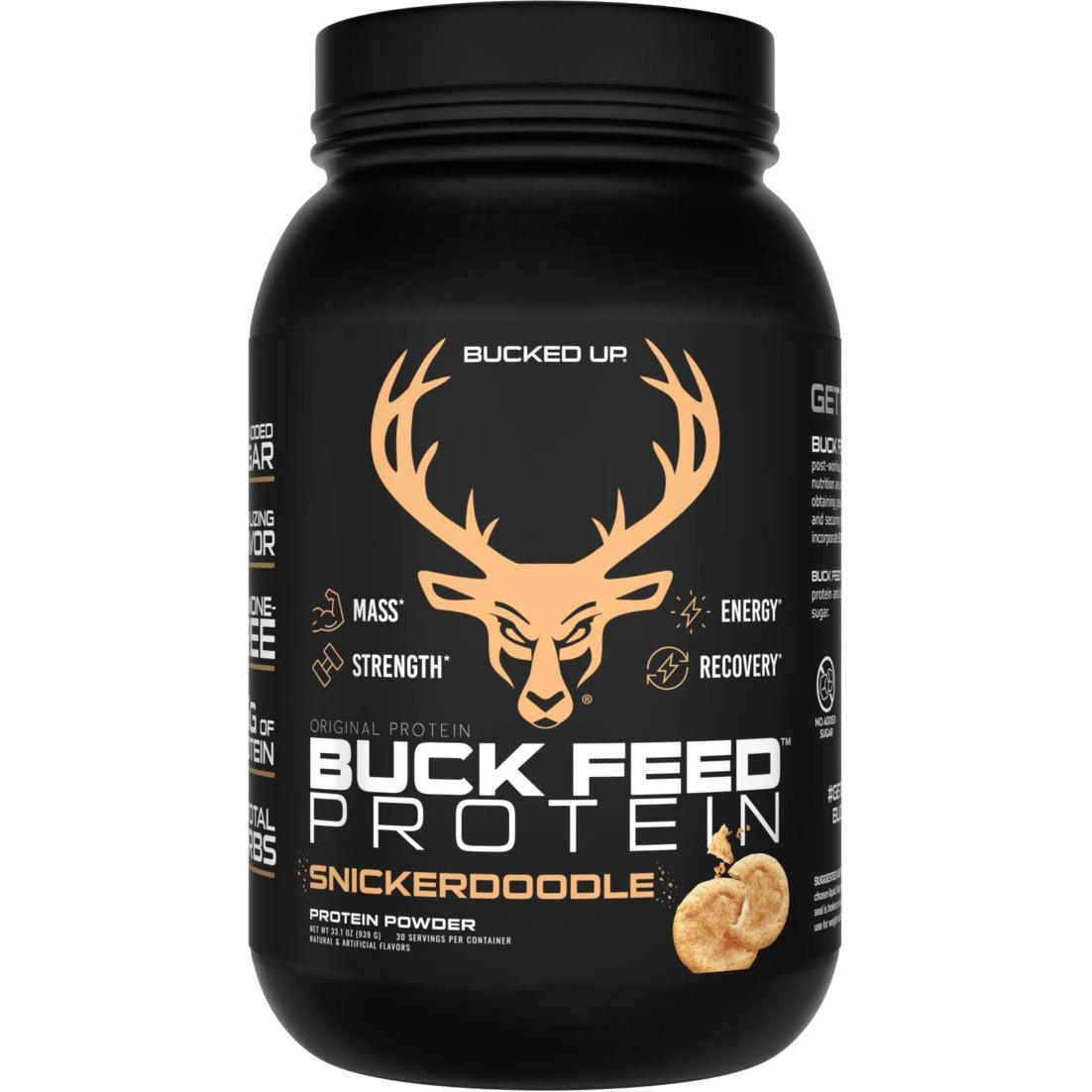 Bucked Up Original Buck Feed Protein-30 servings-Snickerdoodle-N101 Nutrition