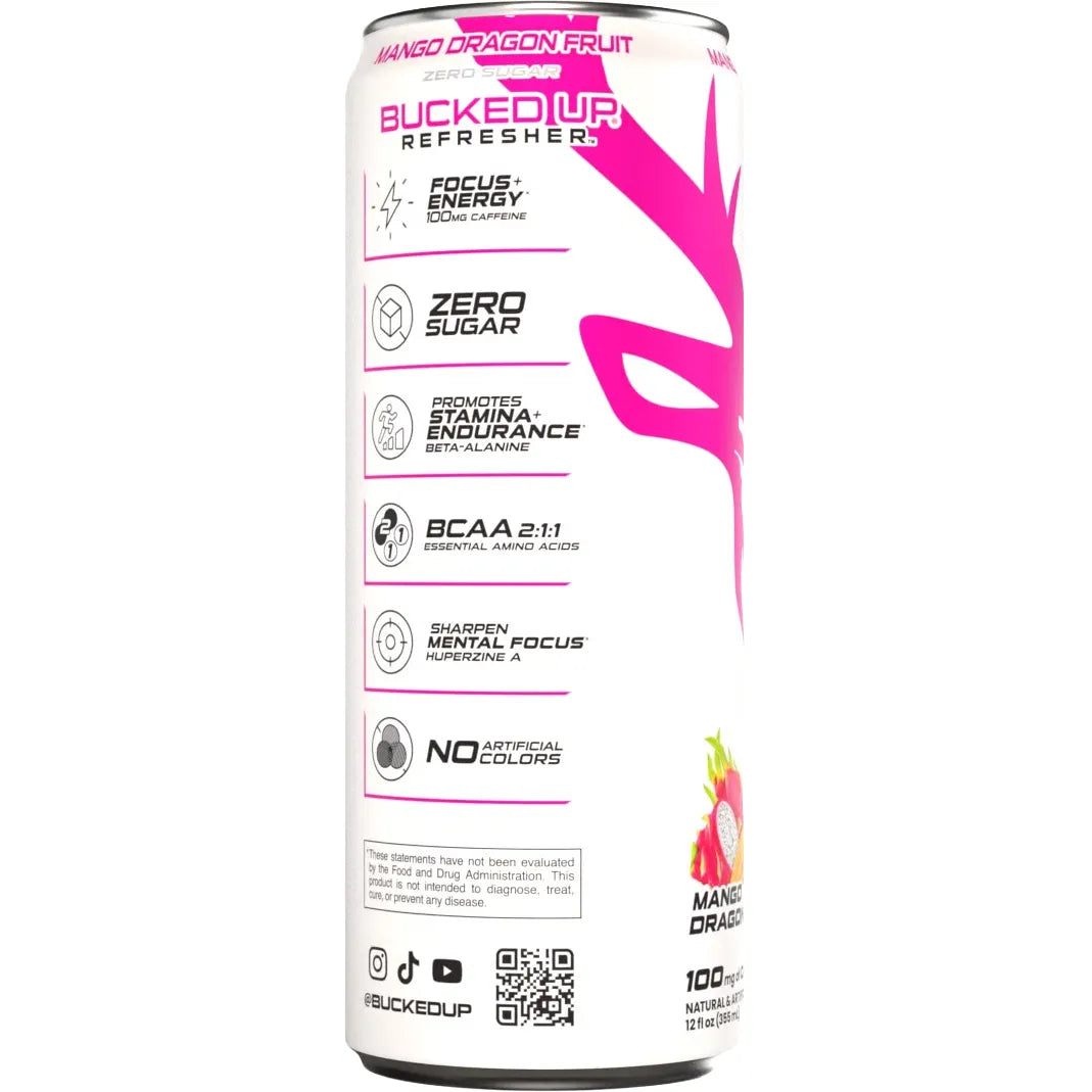 Bucked Up Refresher RTD-N101 Nutrition
