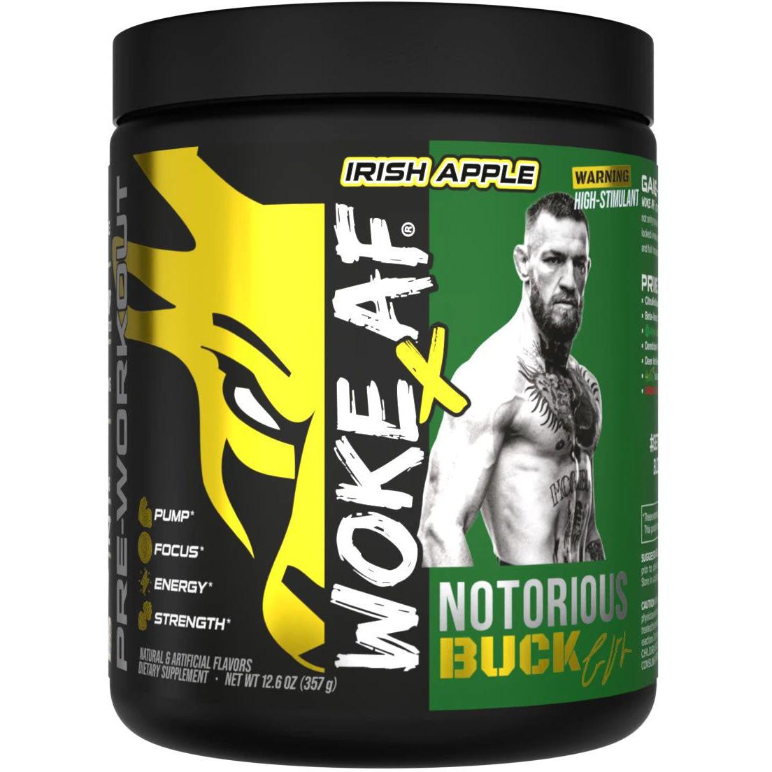 Bucked Up x Conor McGregor WOKE AF-30 servings-Irish Apple-N101 Nutrition