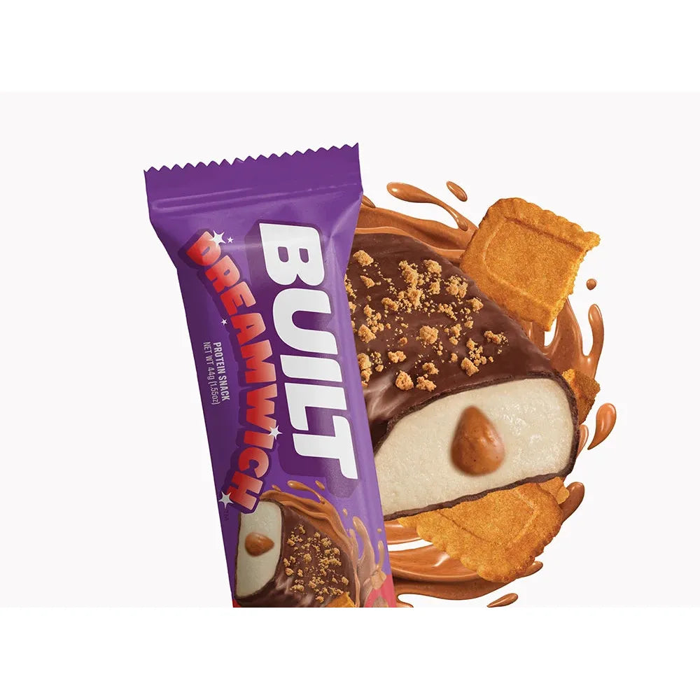 BUILT Dreamwich - Cookie Butter-Single (44 g)-N101 Nutrition