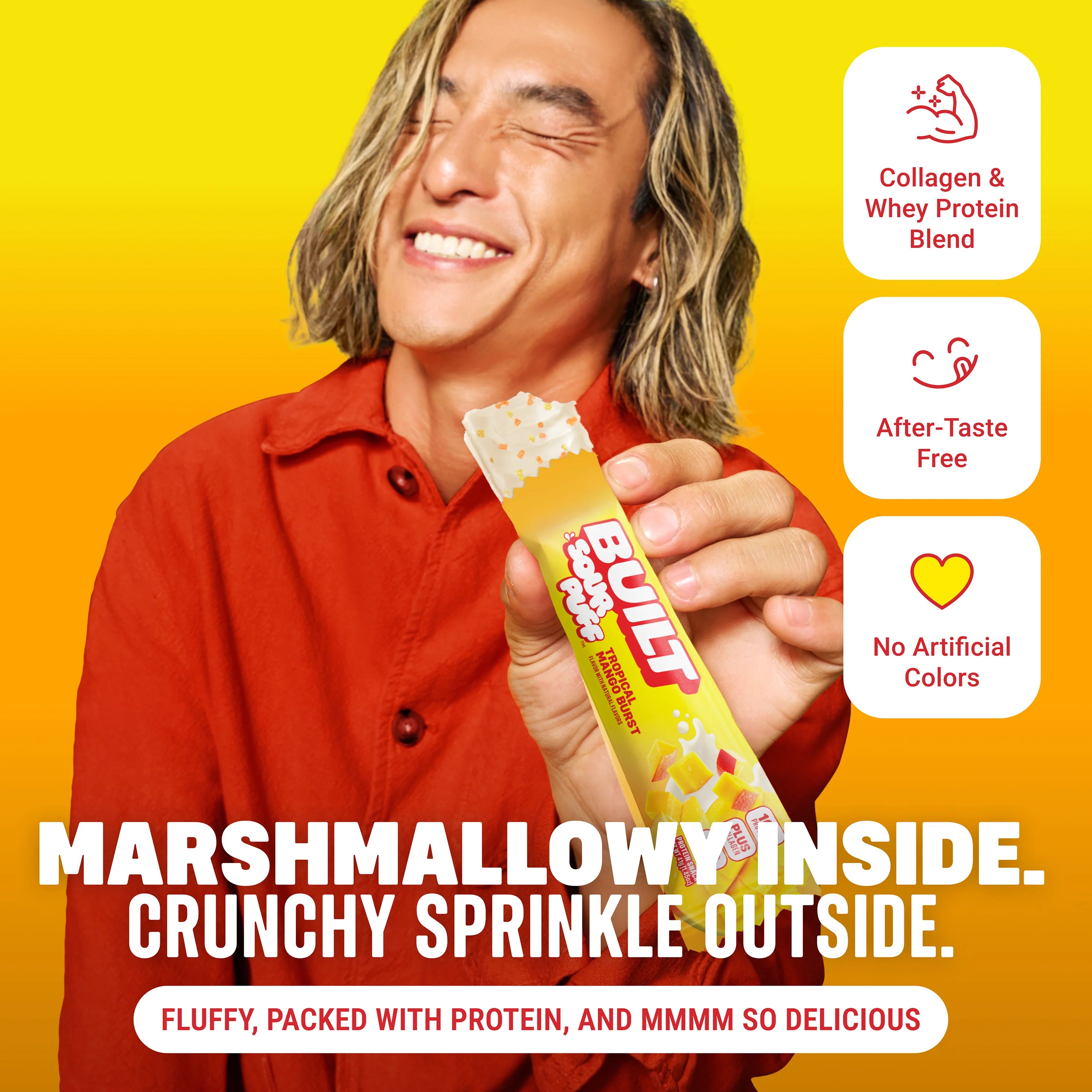 BUILT Sour Puff Bar-N101 Nutrition