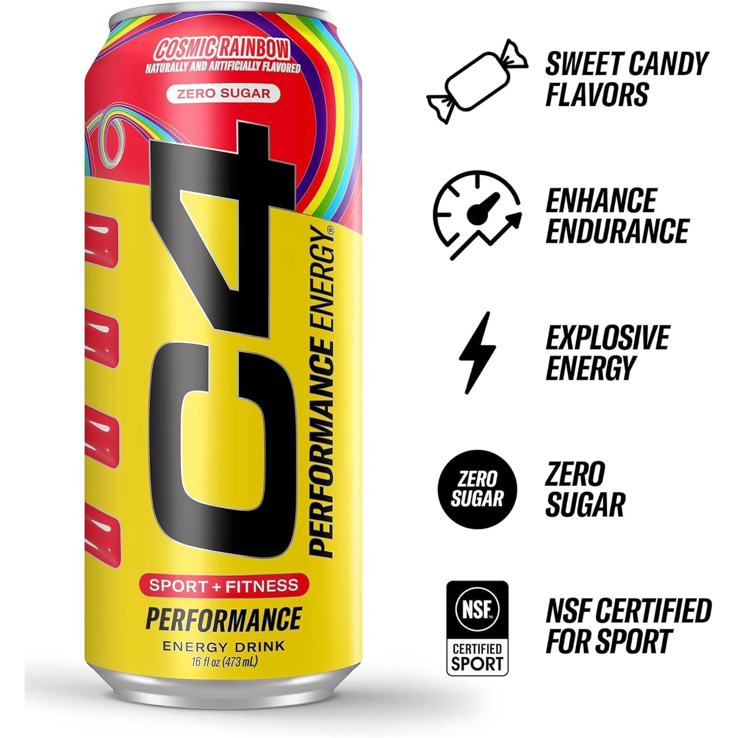 Cellucor C4 Performance Energy Drink (Carbonated)-N101 Nutrition