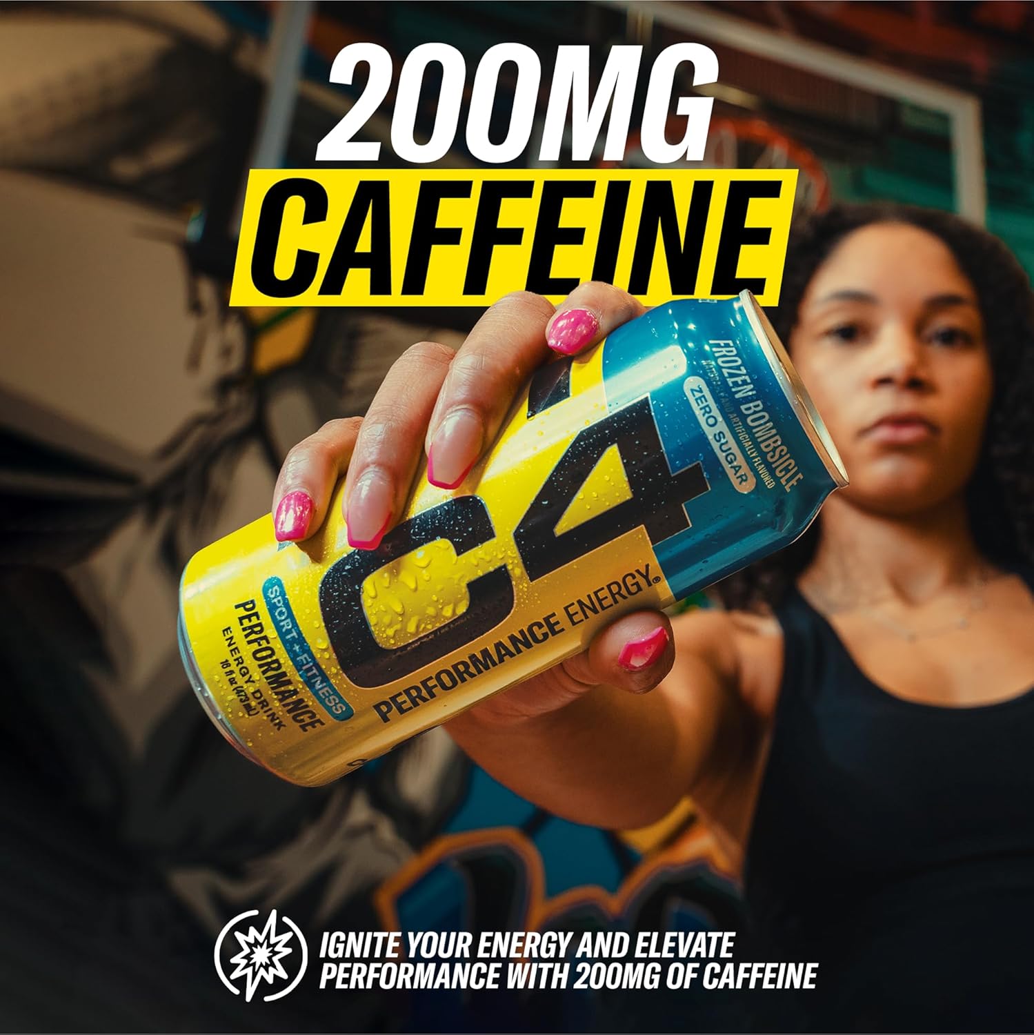 Cellucor C4 Performance Energy Drink (Carbonated)-N101 Nutrition