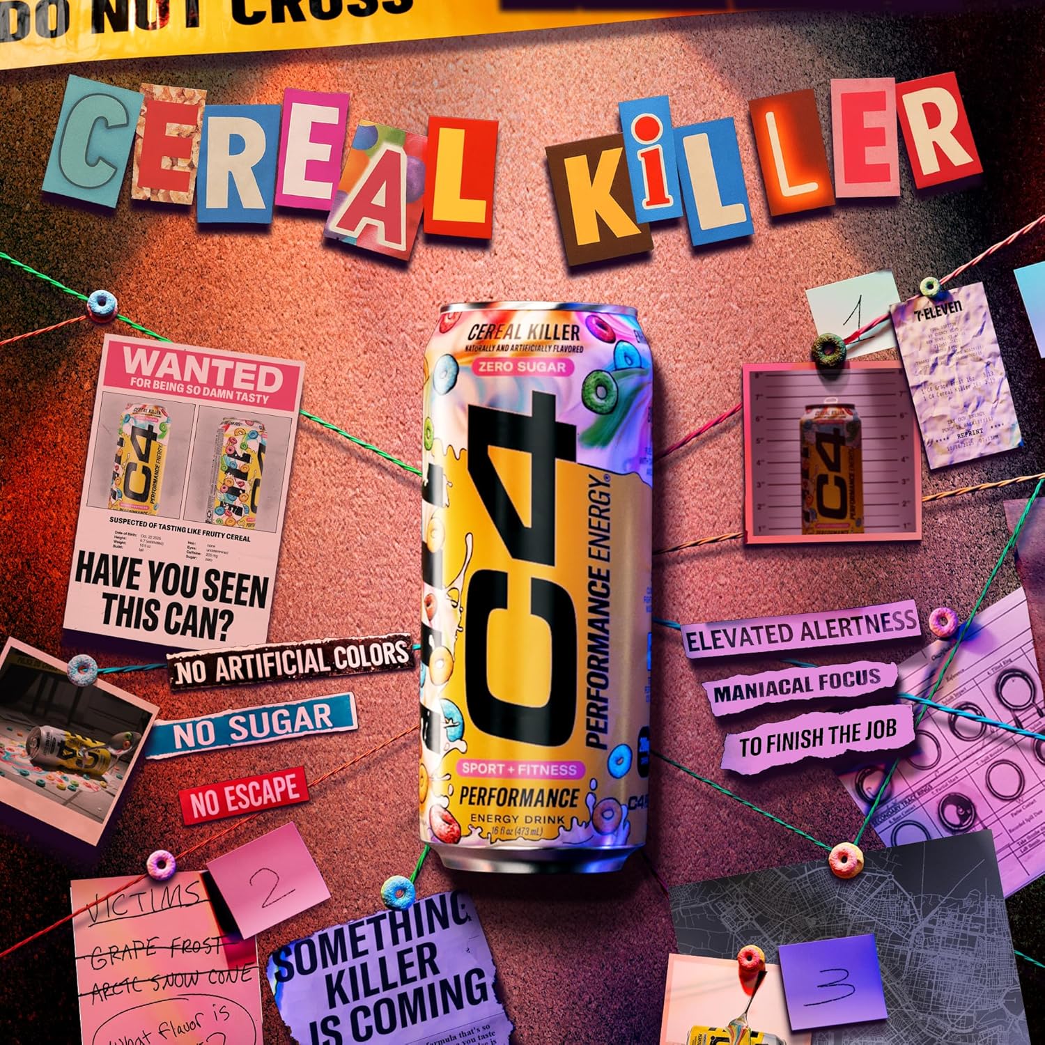 Cellucor C4 Performance Energy Drink (Carbonated)-N101 Nutrition