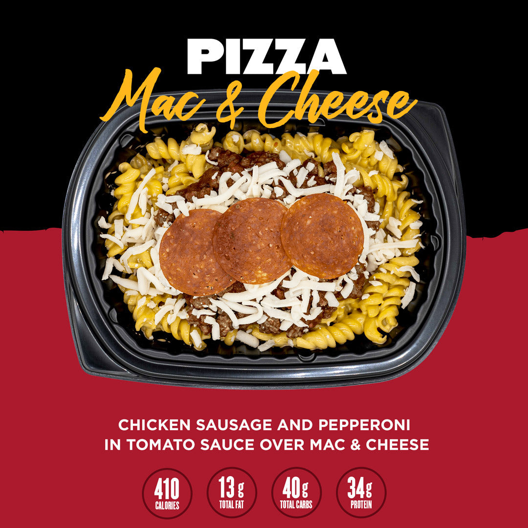 Clean Eatz Kitchen Meal Mac & Cheese-Pizza Mac & Cheese-N101 Nutrition