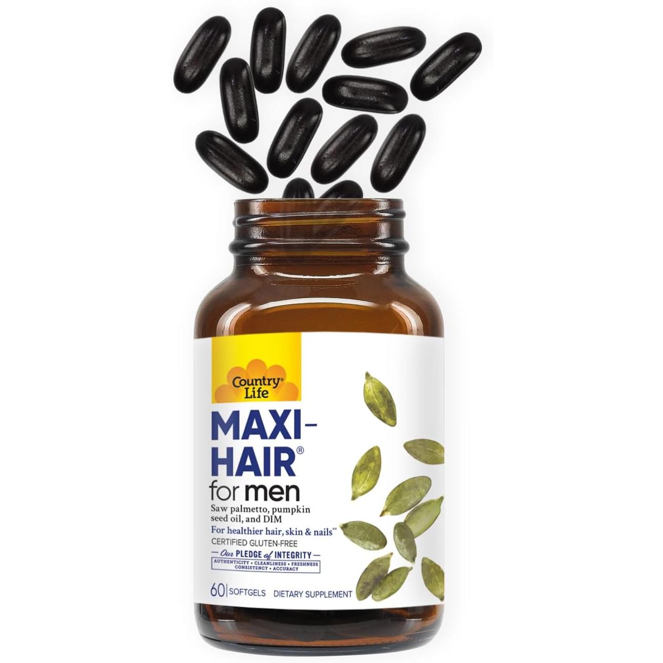 Country Life Maxi-Hair for Men-N101 Nutrition