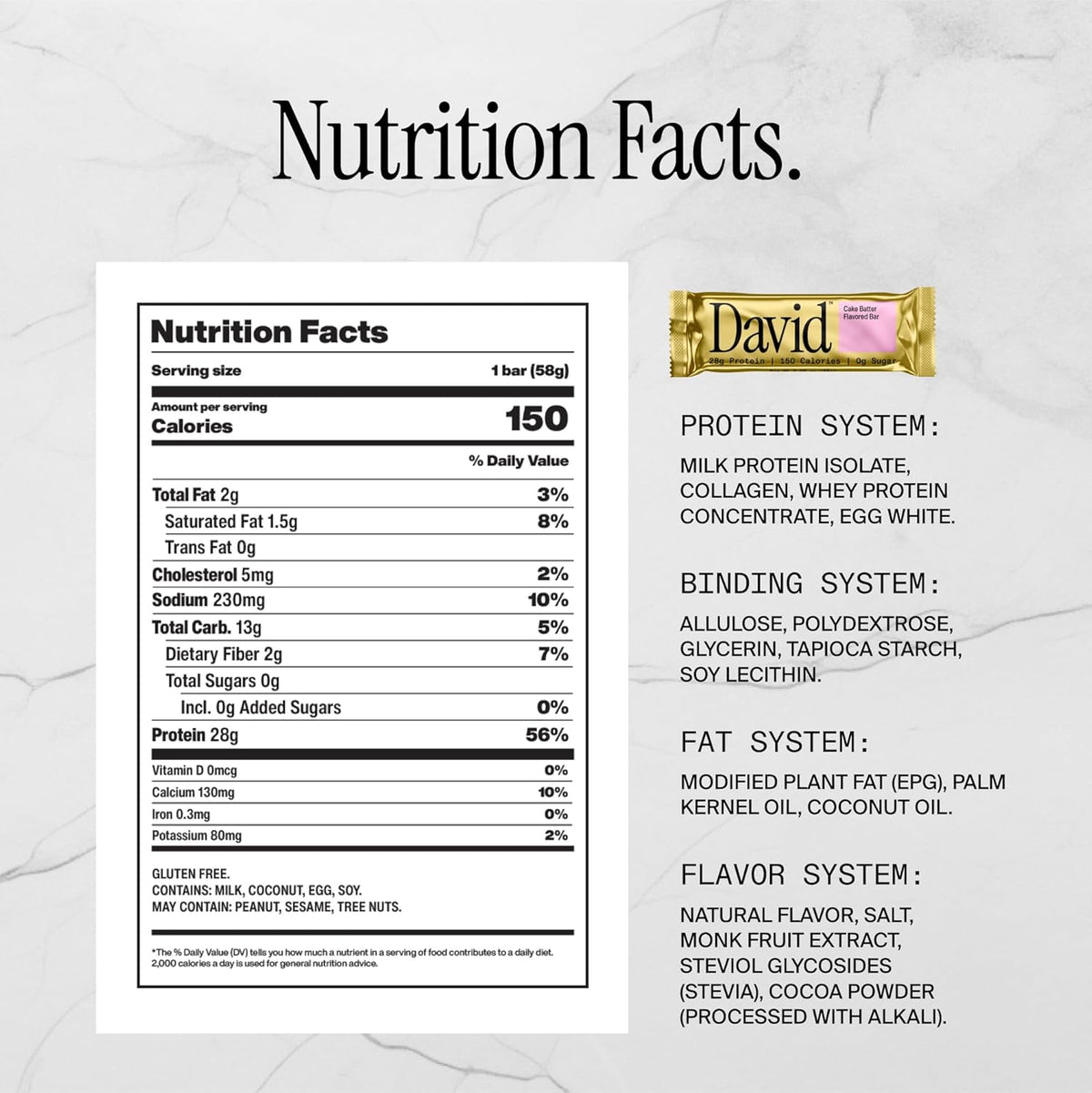 David Bar-N101 Nutrition
