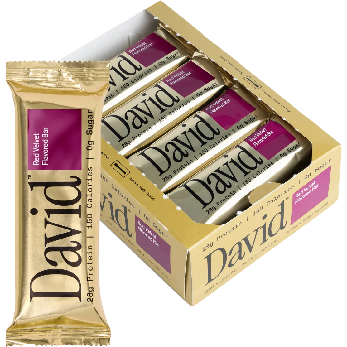 David Bar-Box (12 bars)-Red Velvet-N101 Nutrition