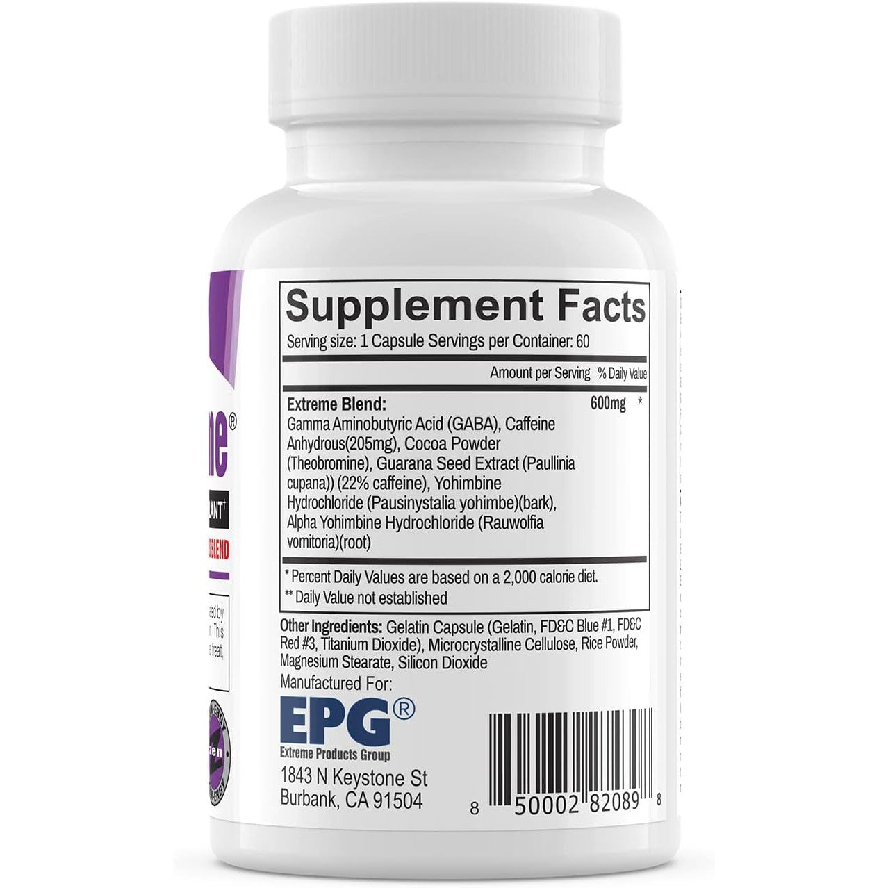 EPG Oxy Xtreme-N101 Nutrition