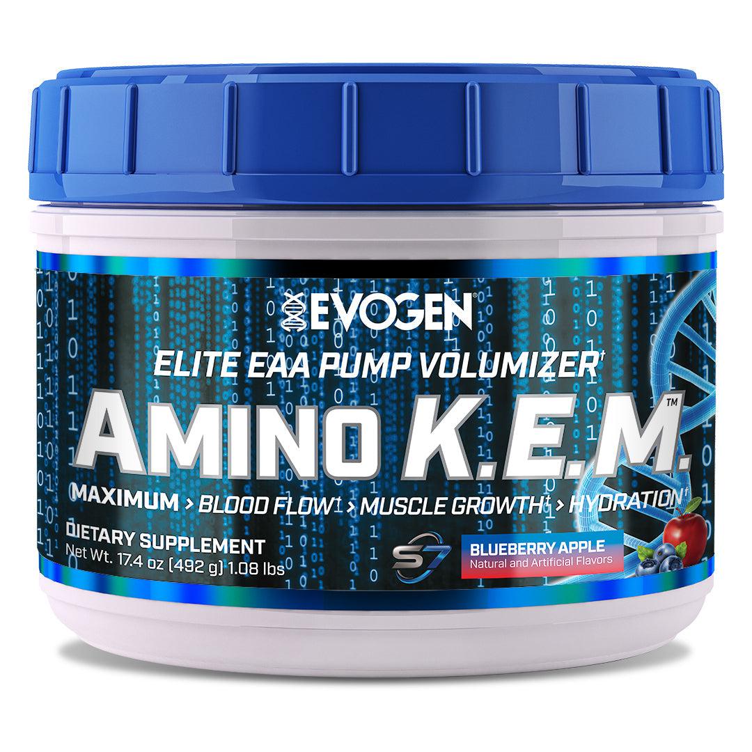 Evogen Amino K.E.M.-30 servings-Blueberry Apple-N101 Nutrition