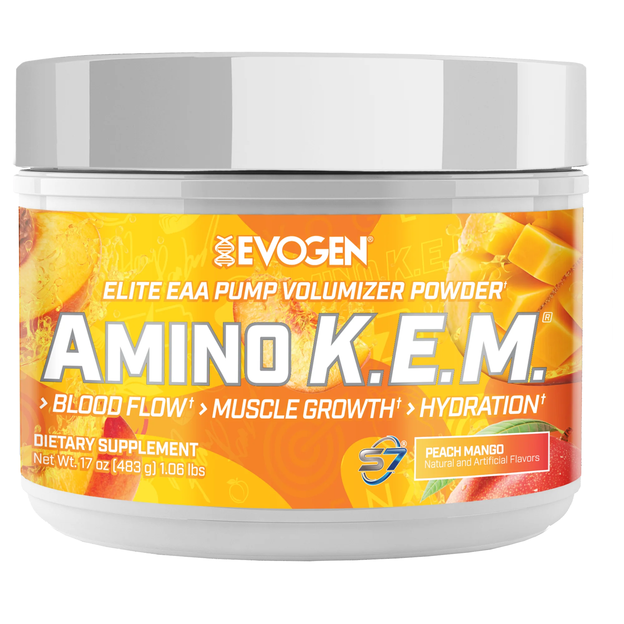 Evogen Amino K.E.M.-30 servings-Peach Mango-N101 Nutrition