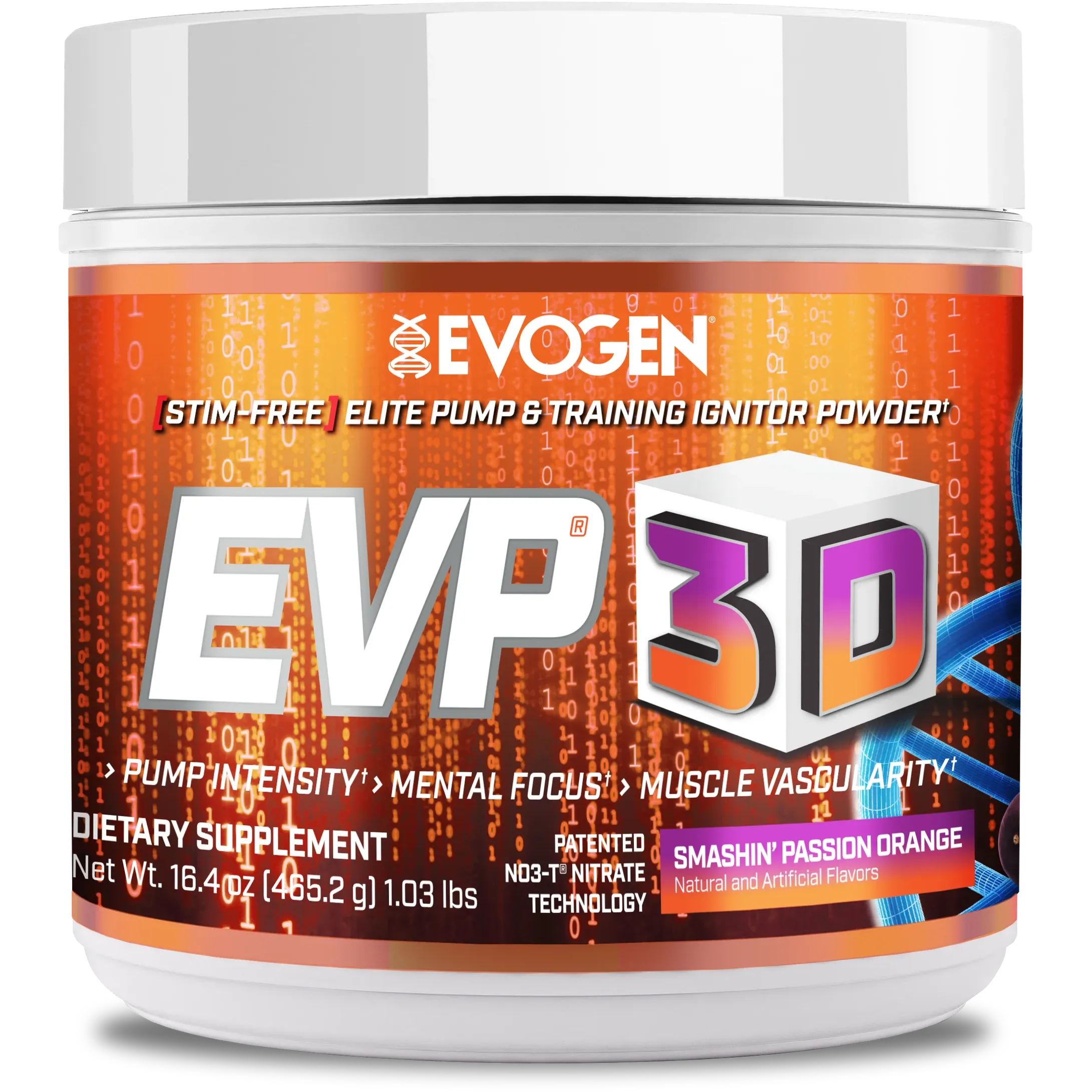 Evogen EVP-3D-40/20 servings-Smashin' Passion Orange-N101 Nutrition