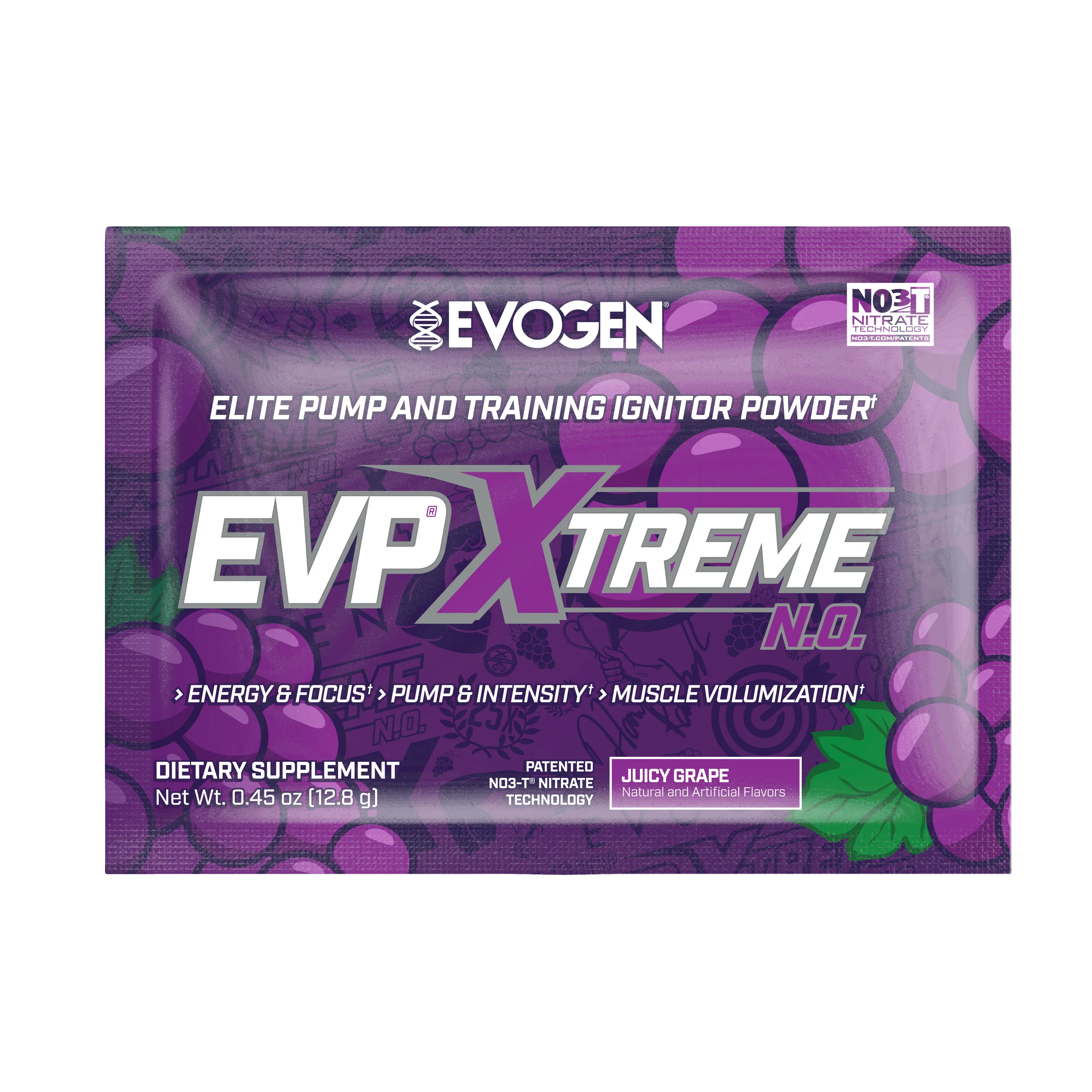 Evogen EVP Xtreme N.O.-Single Pack-Juicy Grape-N101 Nutrition