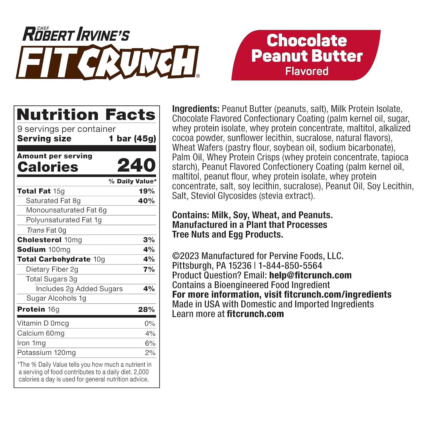 FITCRUNCH Wafer Protein Bars-N101 Nutrition