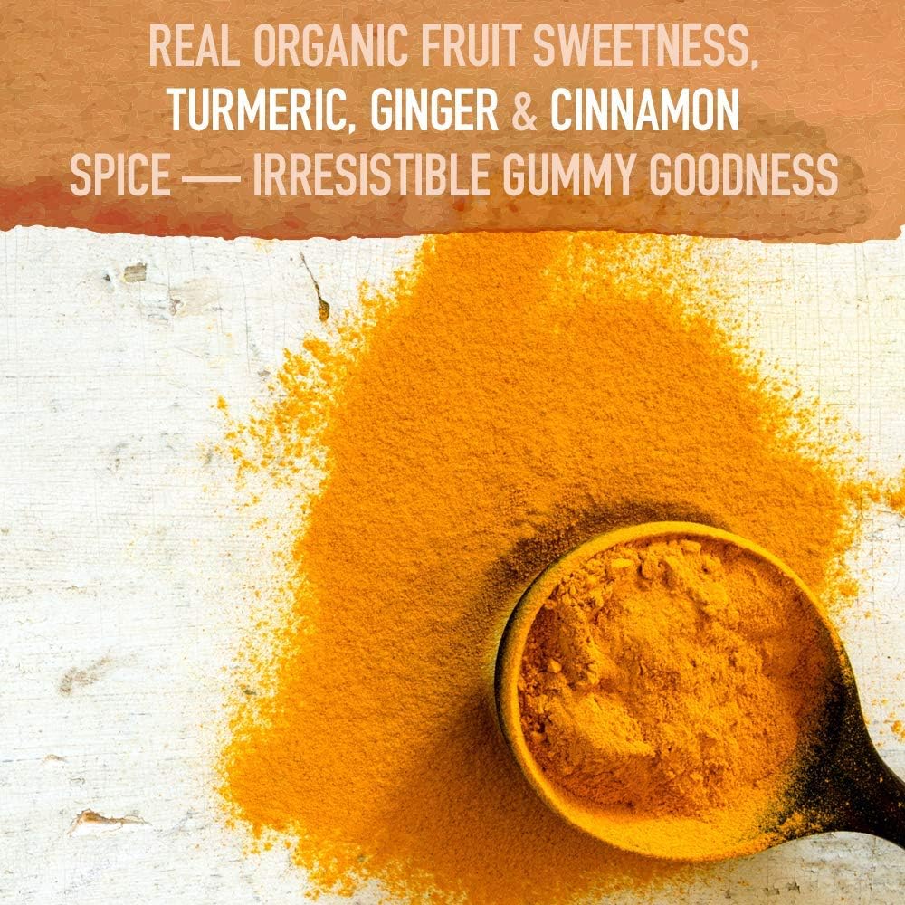 Garden of Life Organics Turmeric Inflammatory Response Gummy-N101 Nutrition