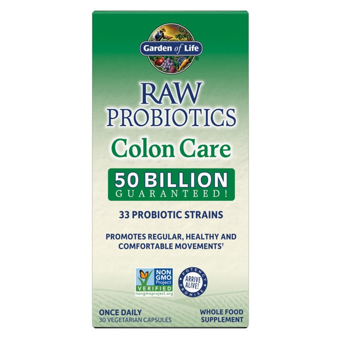 Garden of Life RAW Probiotics Colon Care-N101 Nutrition